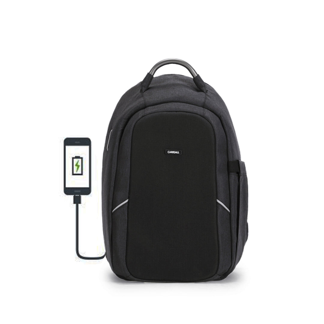 smart bag with external power capabilities.
