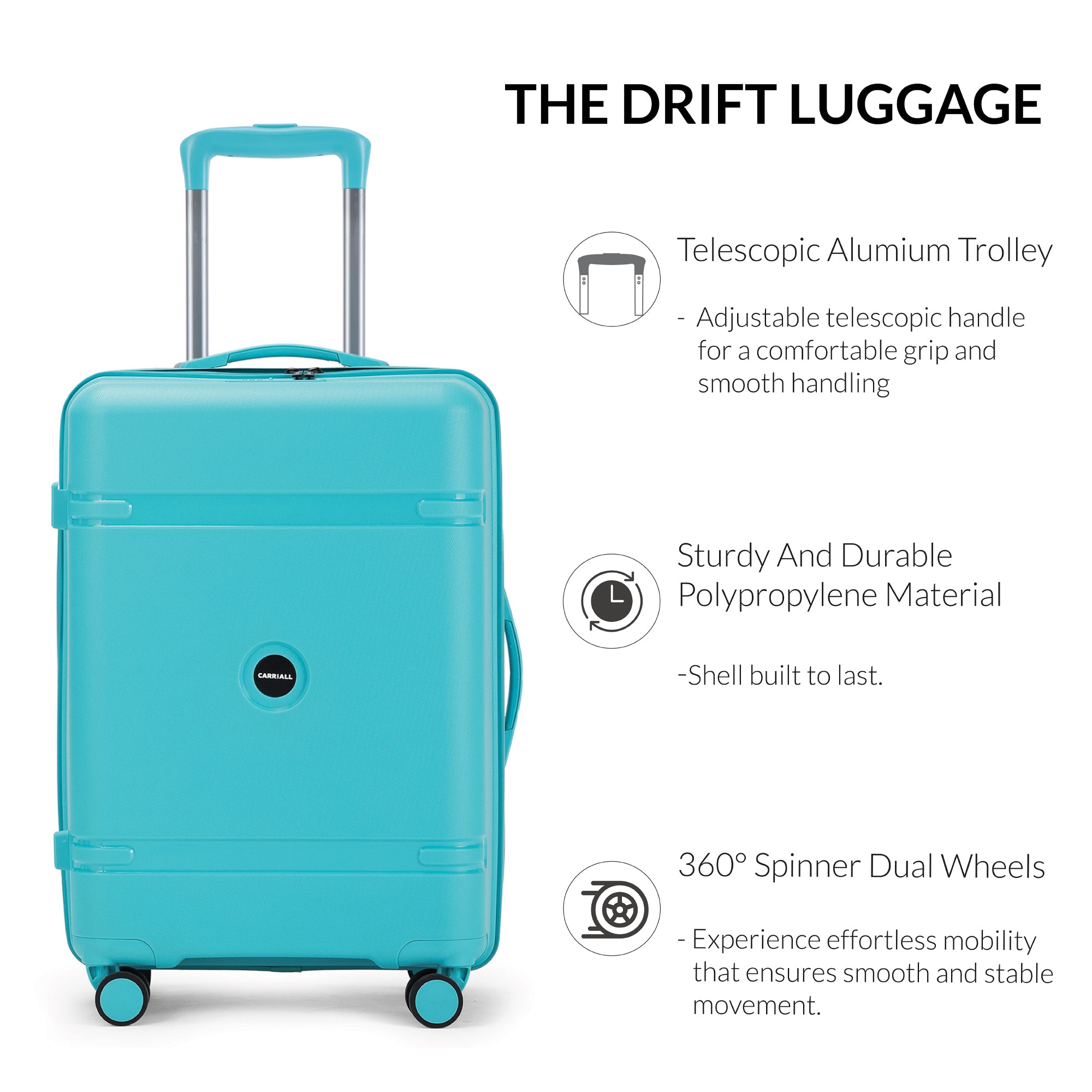 DRIFT LUGGAGE SET OF 2 - S+L