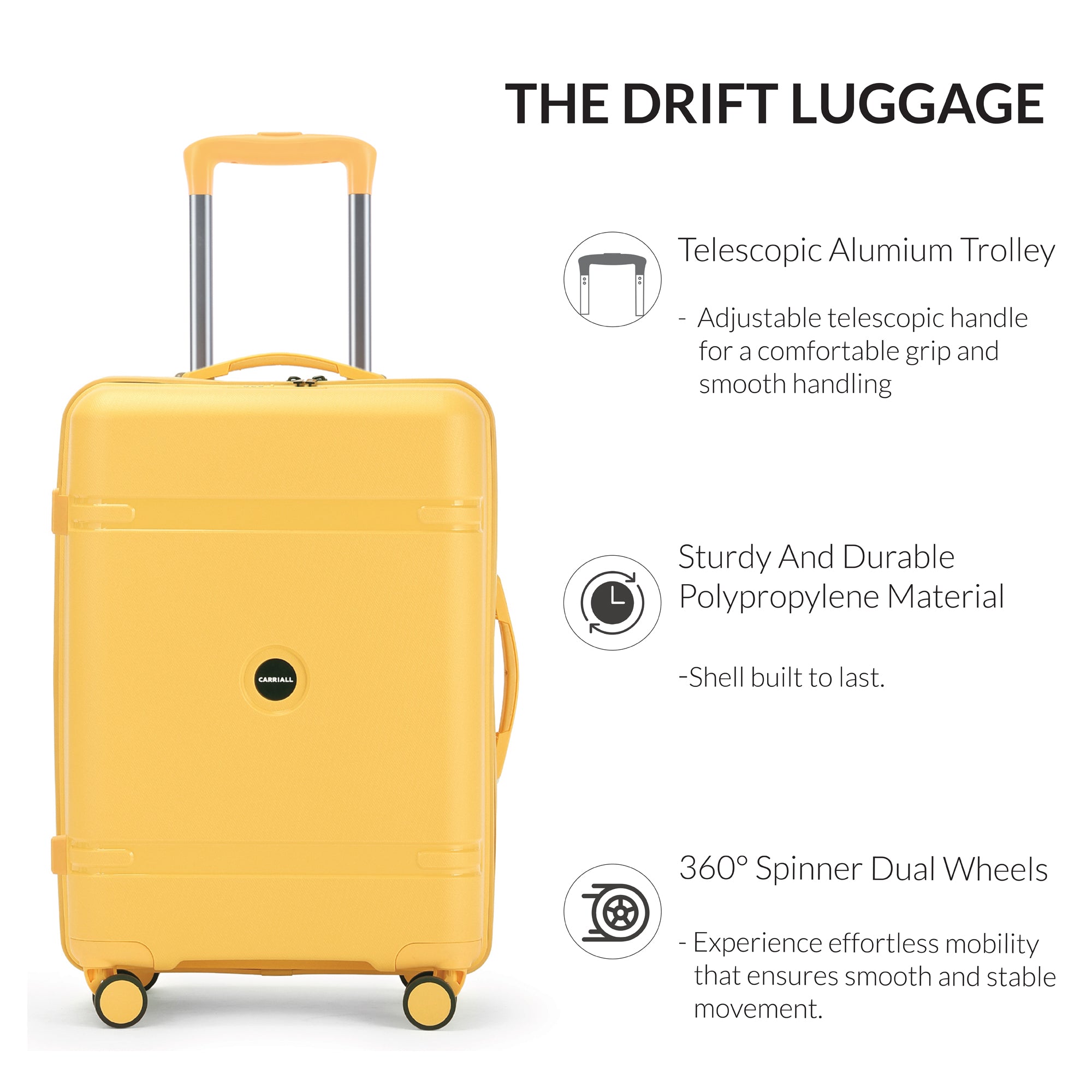 DRIFT LUGGAGE SET OF 2 - S+L