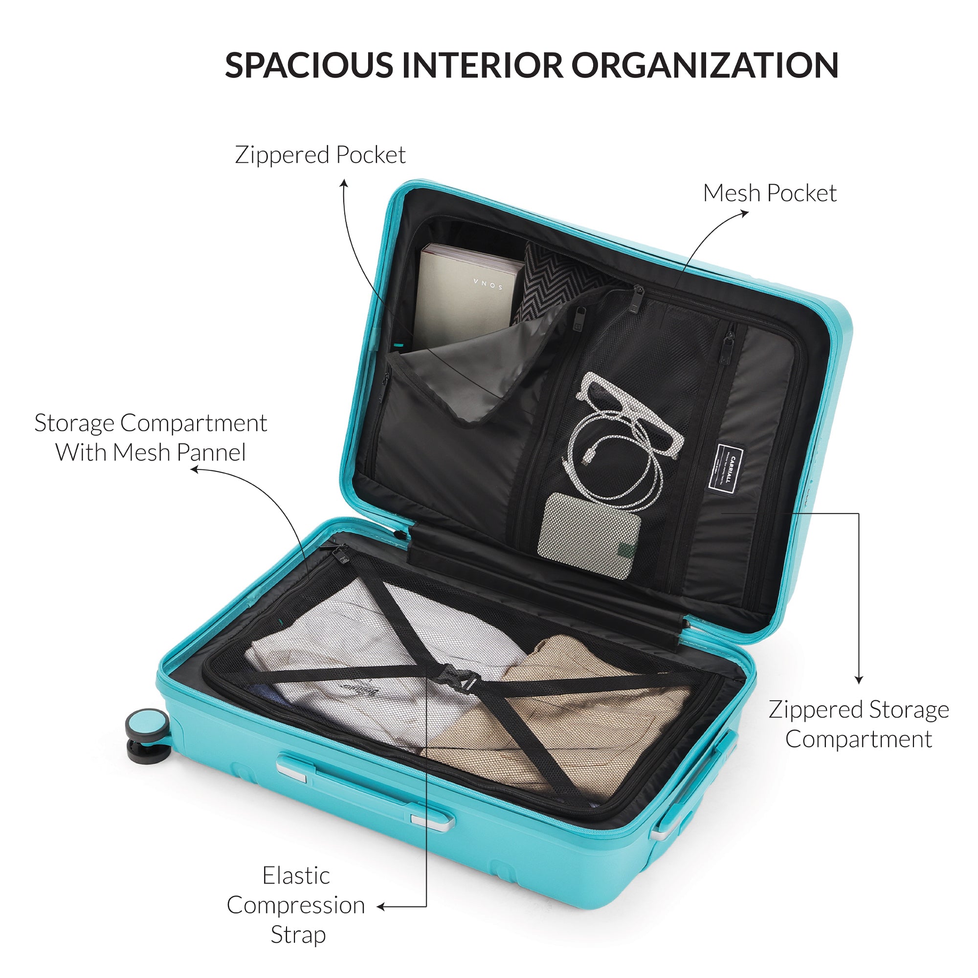 DRIFT LUGGAGE SET OF 2 - M+L