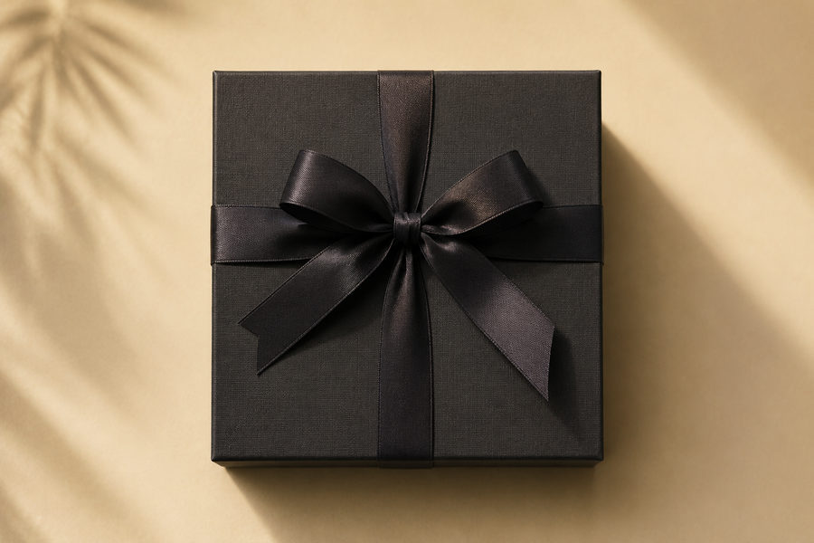 Custom gift packaging