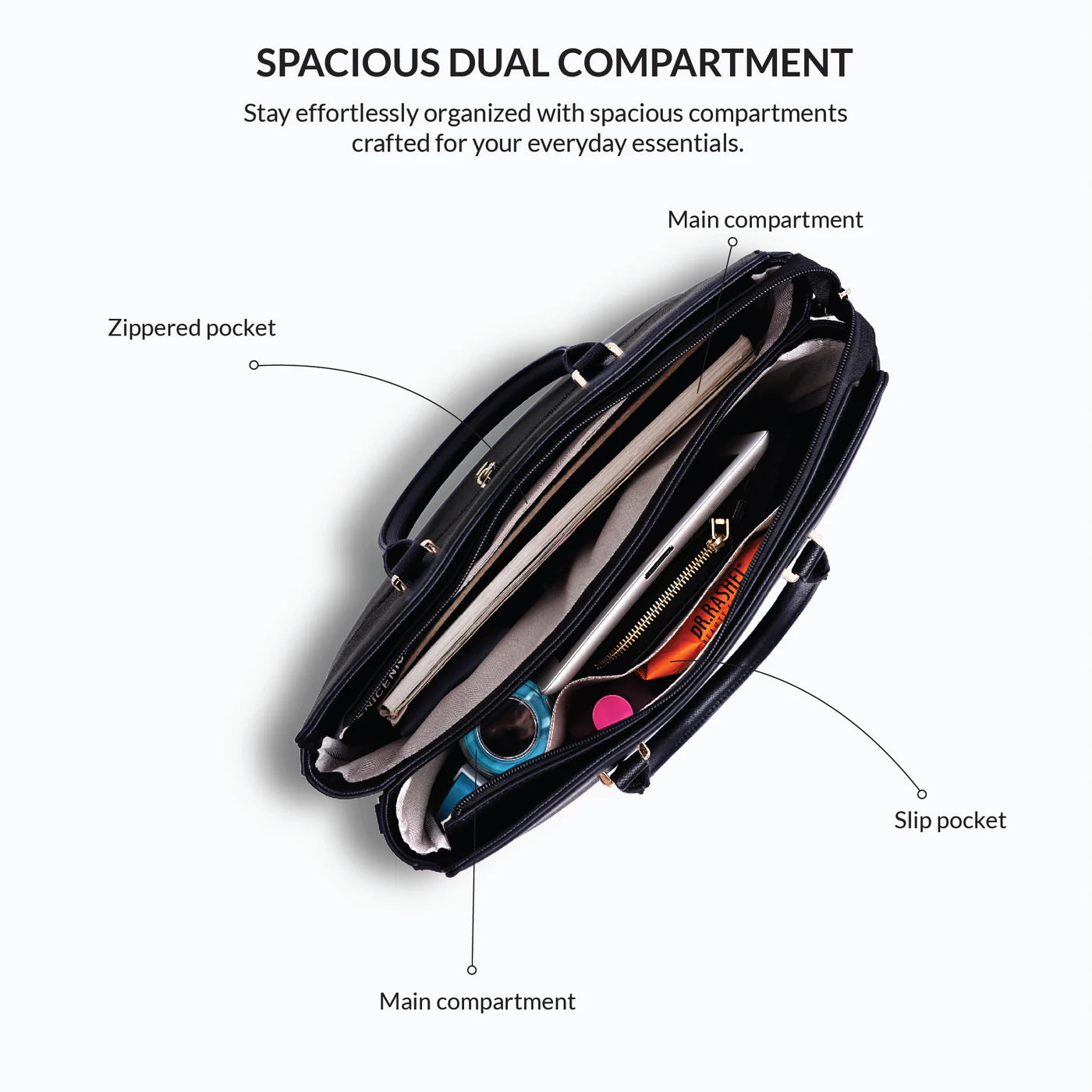 Empress Tote - Compatible with 14" laptops
