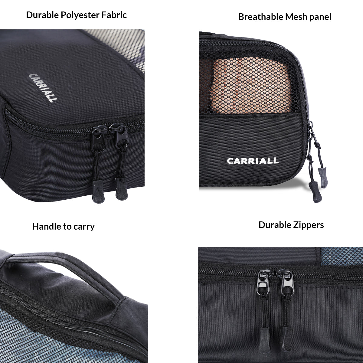 PACKING CUBES - SET OF 6