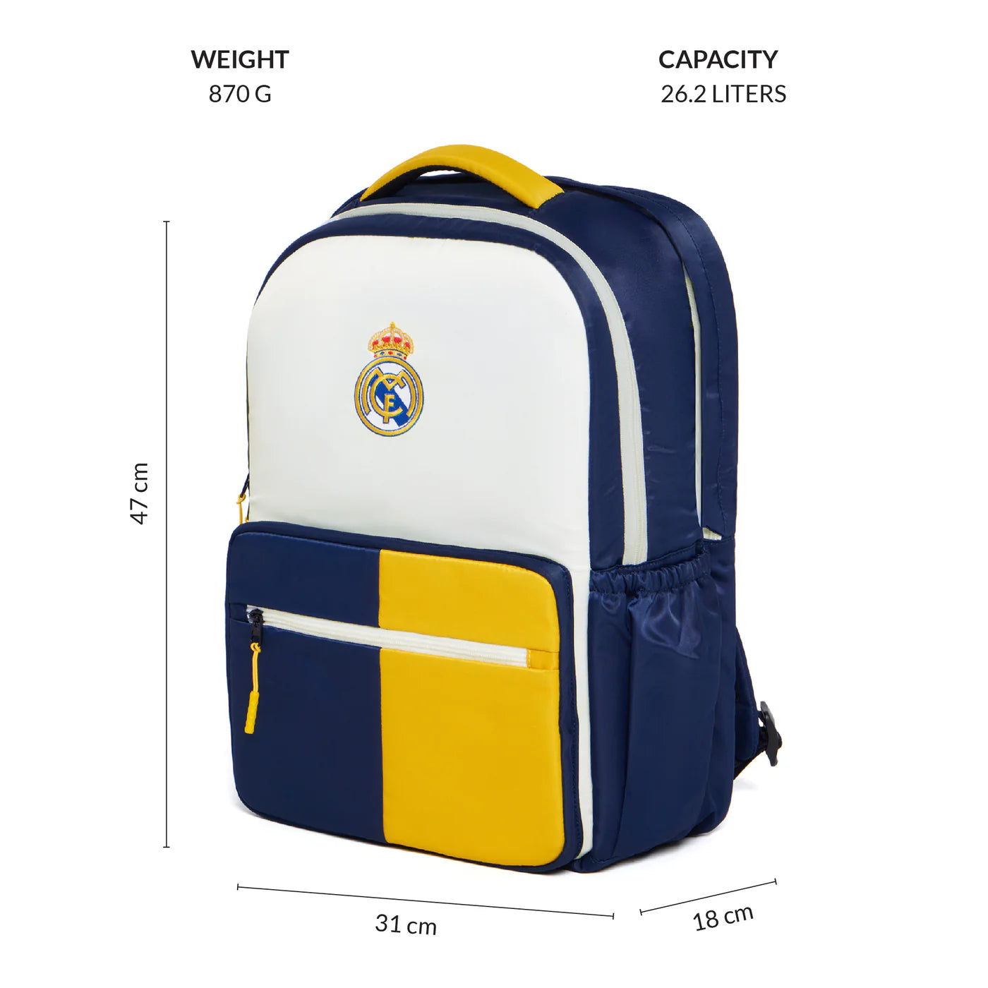 Stylish everyday backpack for school, office and travel use