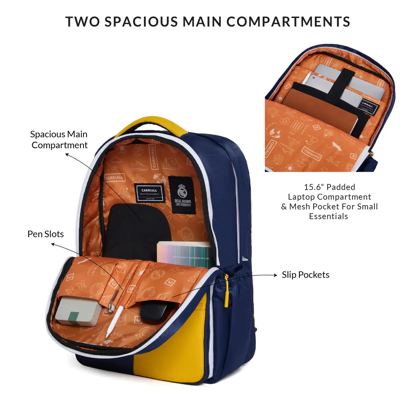 Official Real Madrid Hala backpack