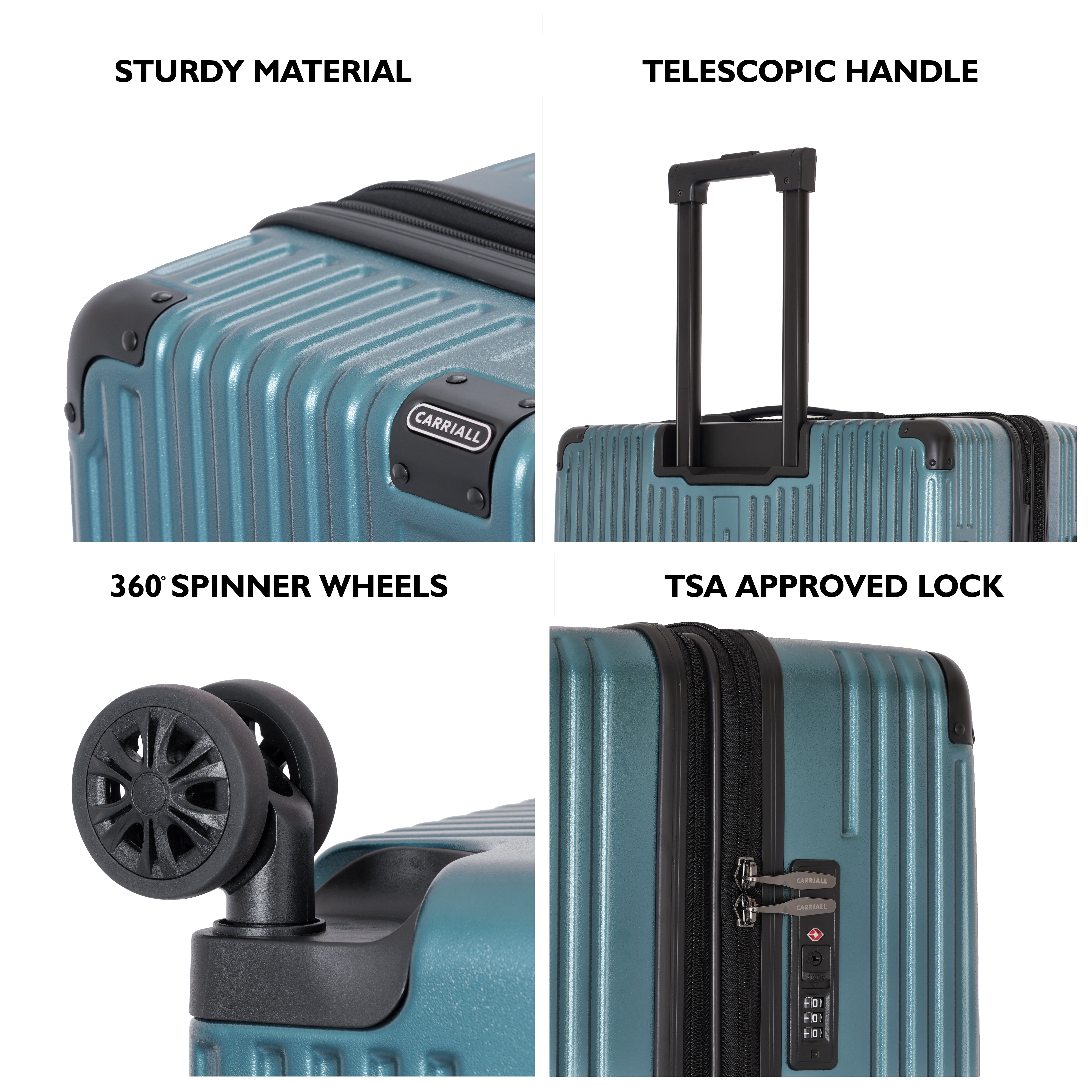 META LUGGAGE SET OF 2 - S+M