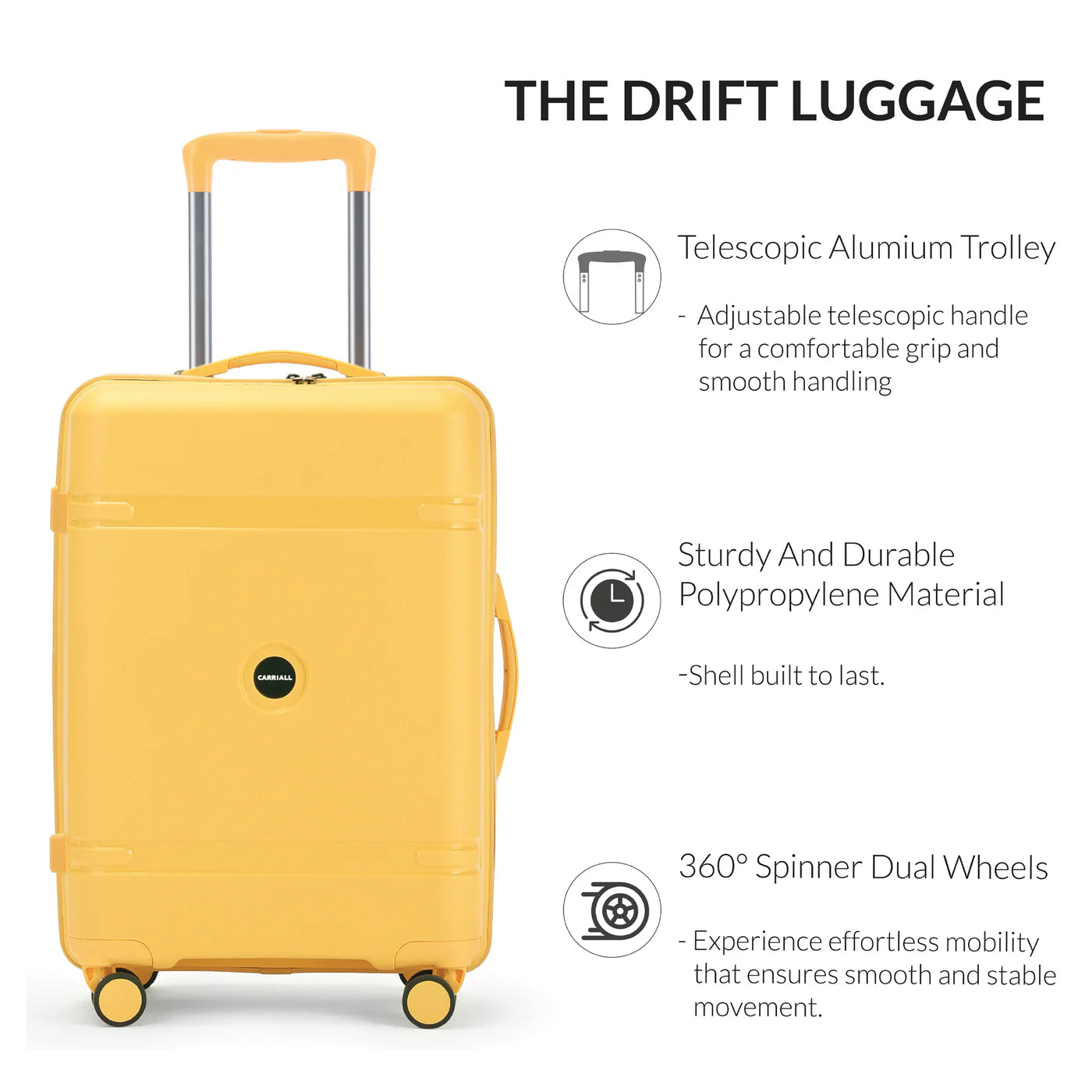 Drift Luggage Set Of 2 - S+M