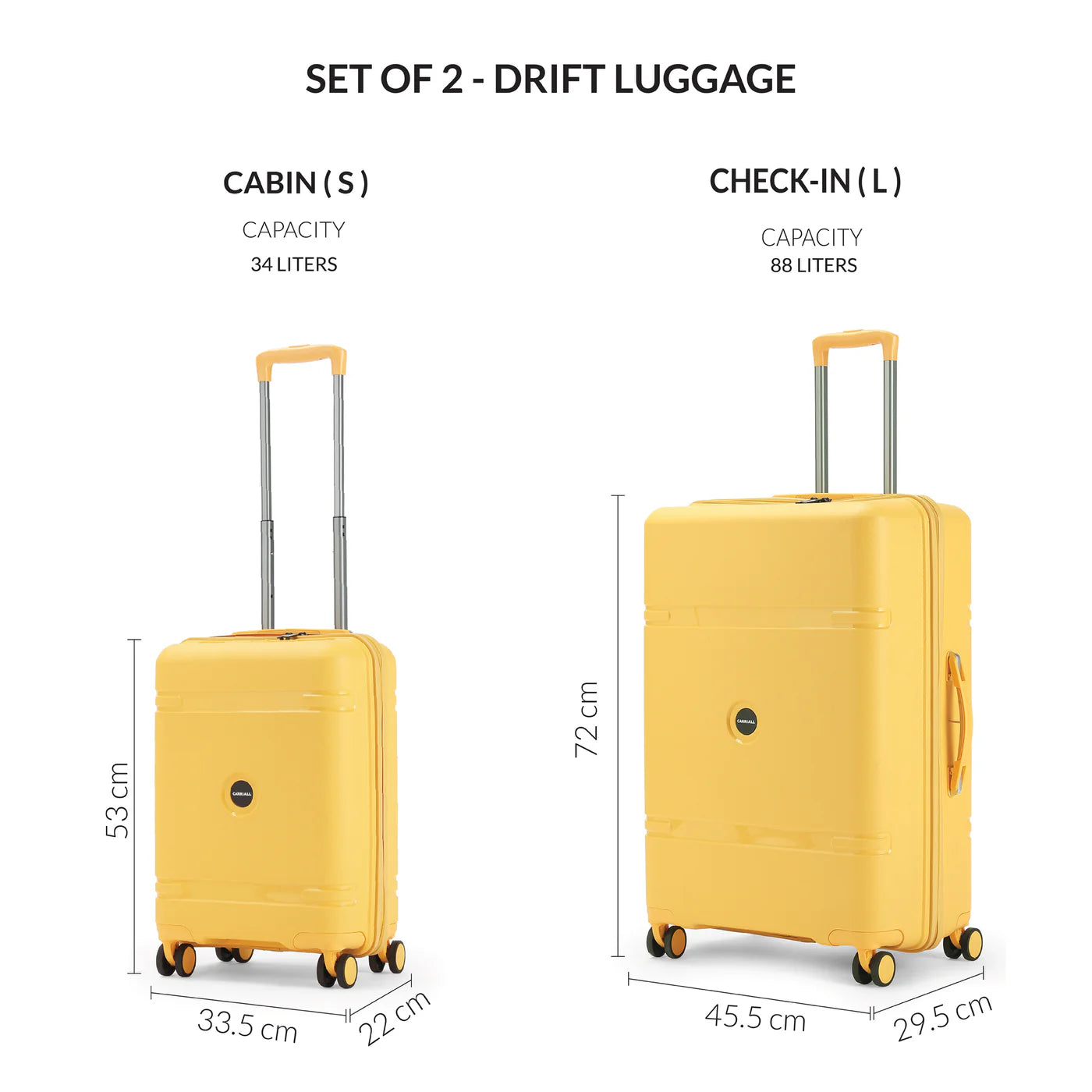 Drift Luggage Set Of 2 - S+L