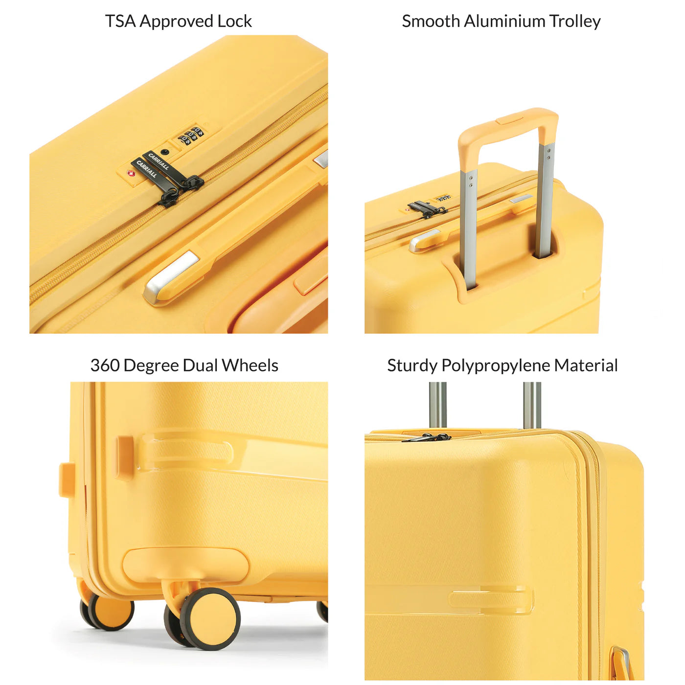 Drift Luggage Set Of 3 - S+M+L