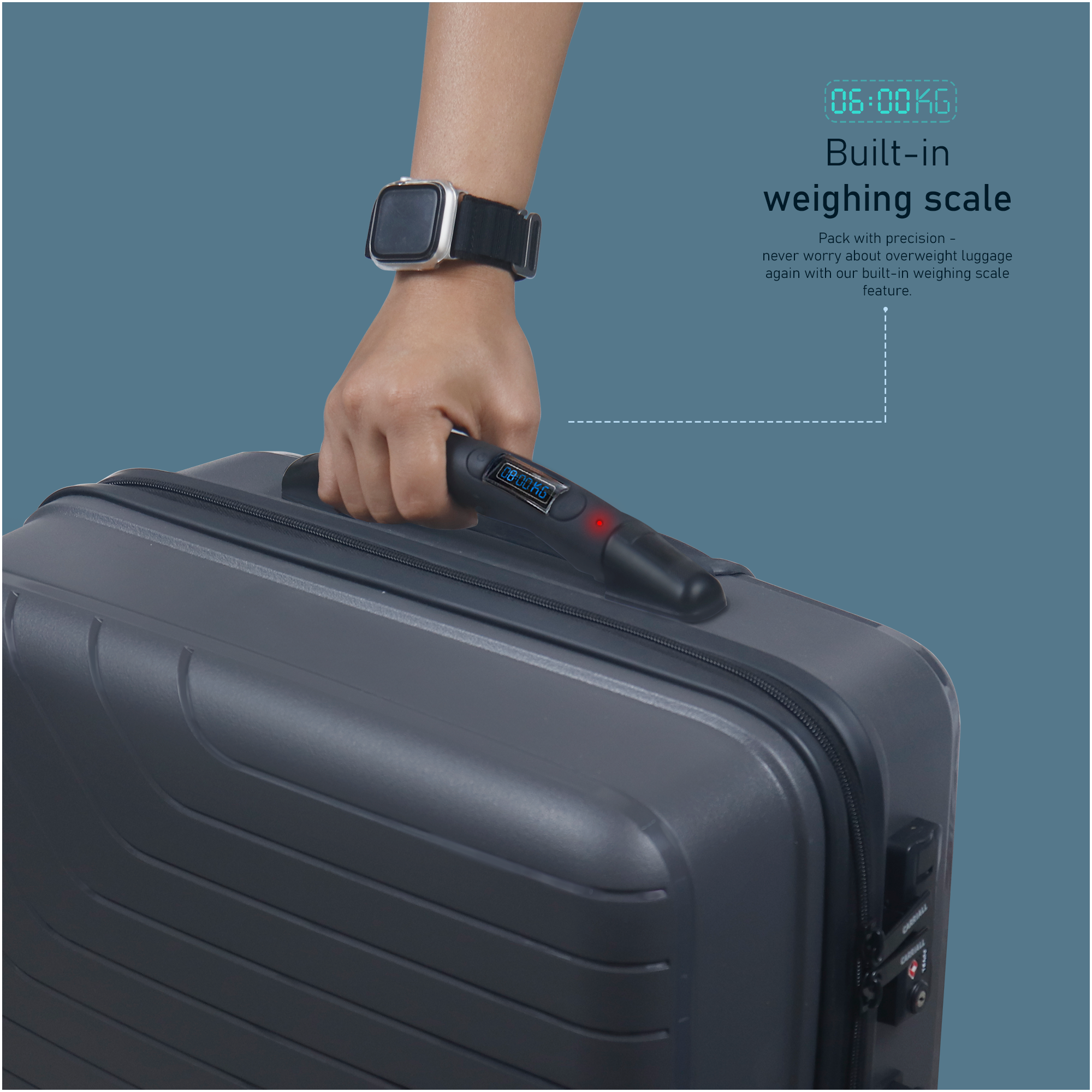 GROOVE SMART LUGGAGE SET OF 2 - S+L