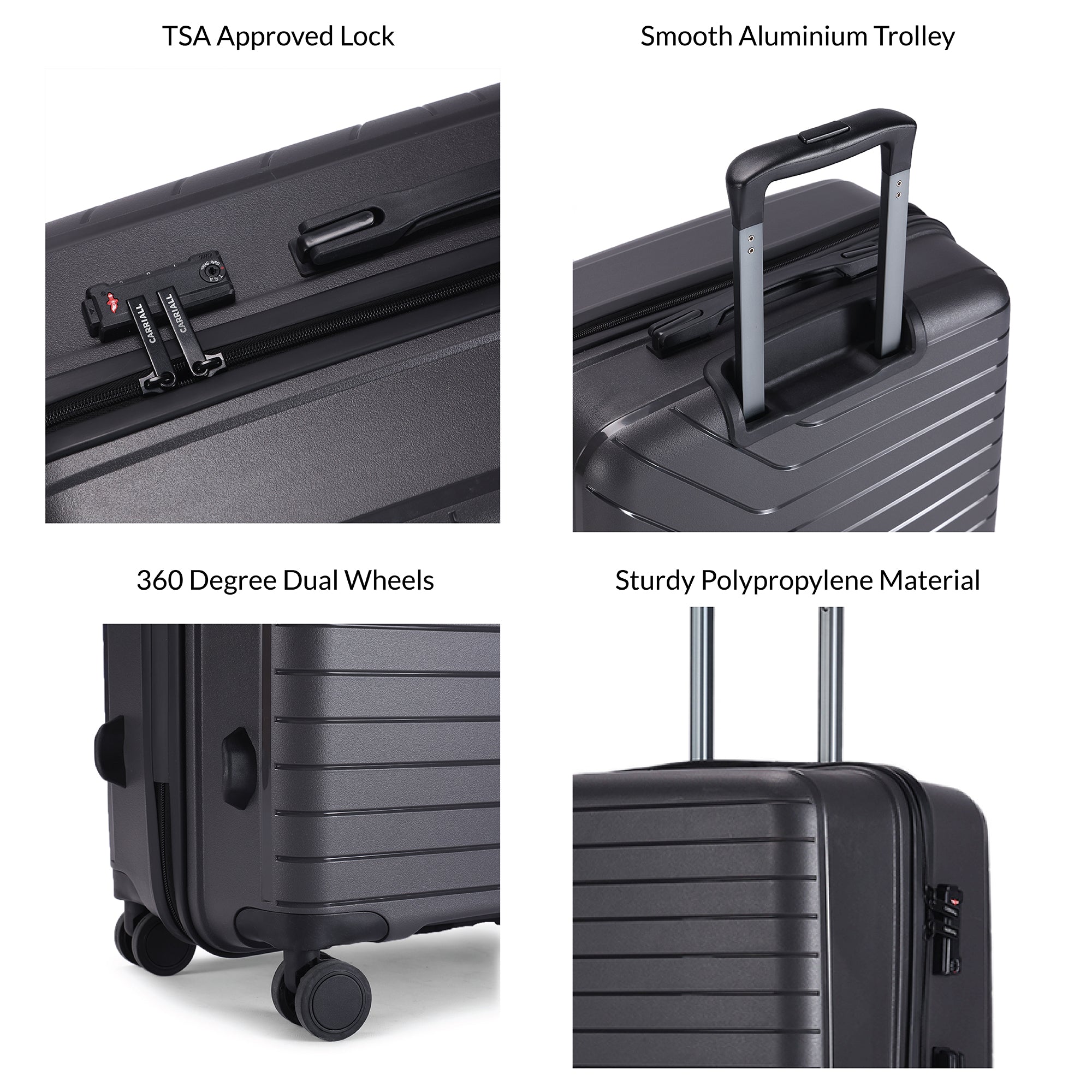 Groove Luggage set of 3