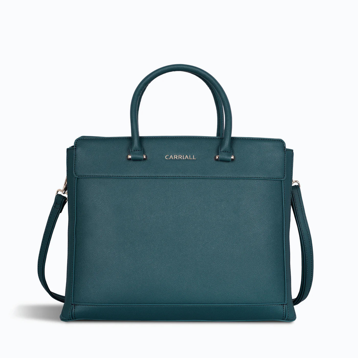 teal shoulder bag for professional women
