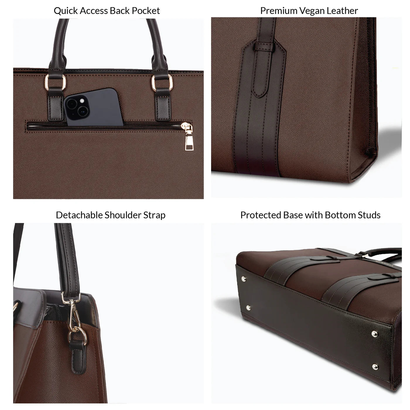 Hazel Tote - Compatible with 14" laptops