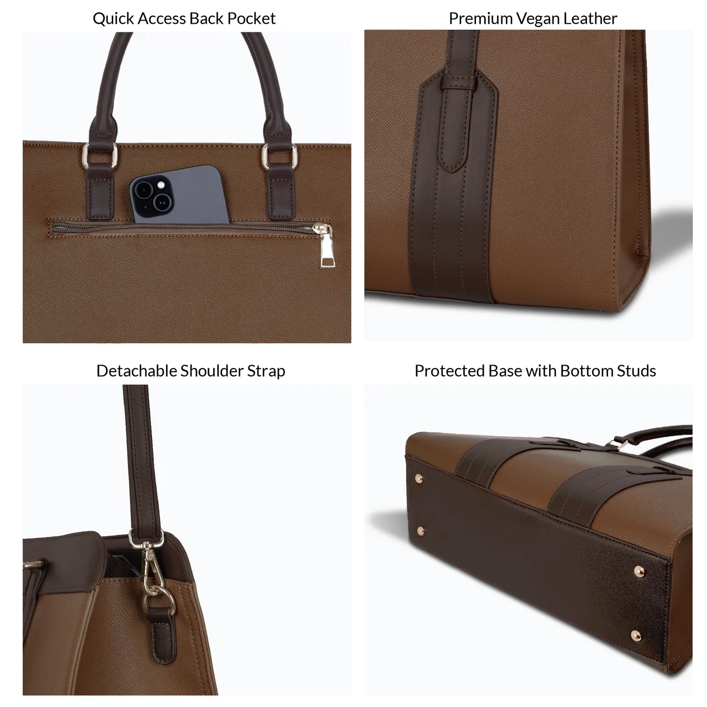 Hazel Tote - Compatible with 14" laptops