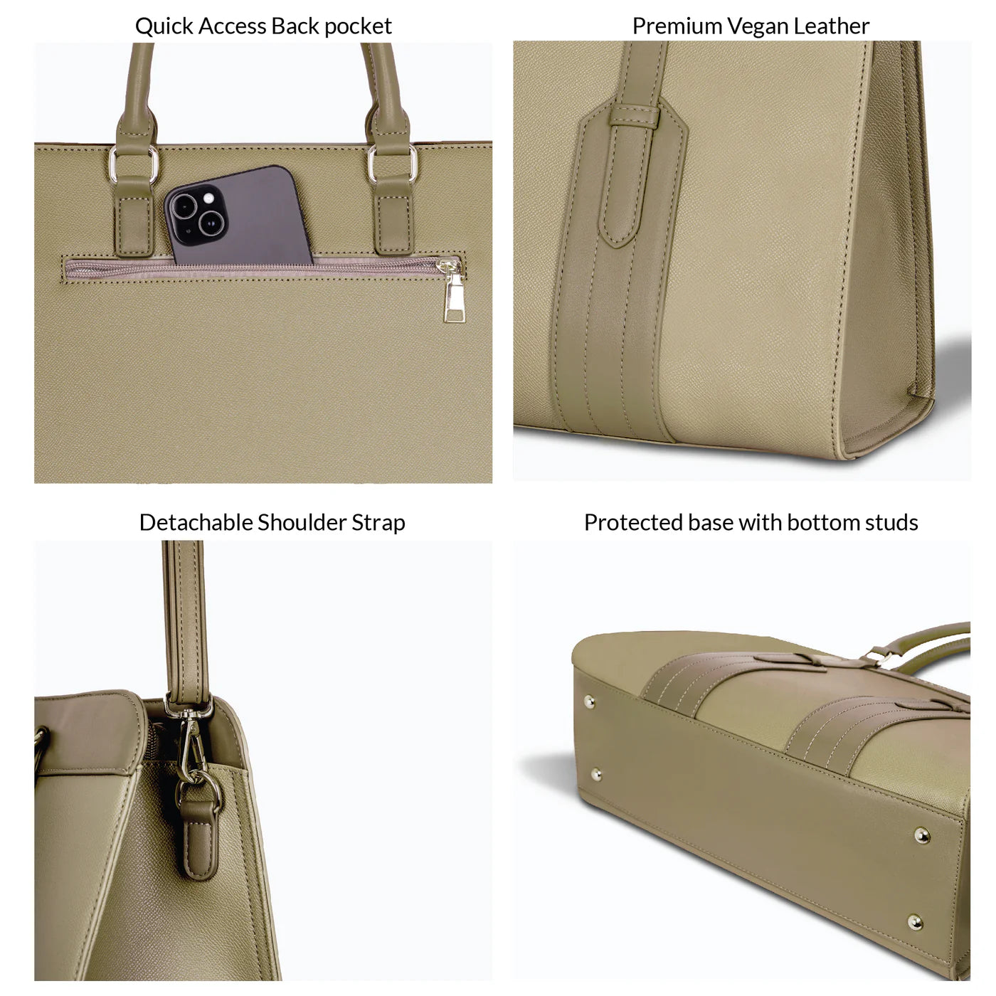 Hazel Tote - Compatible with 14" laptops