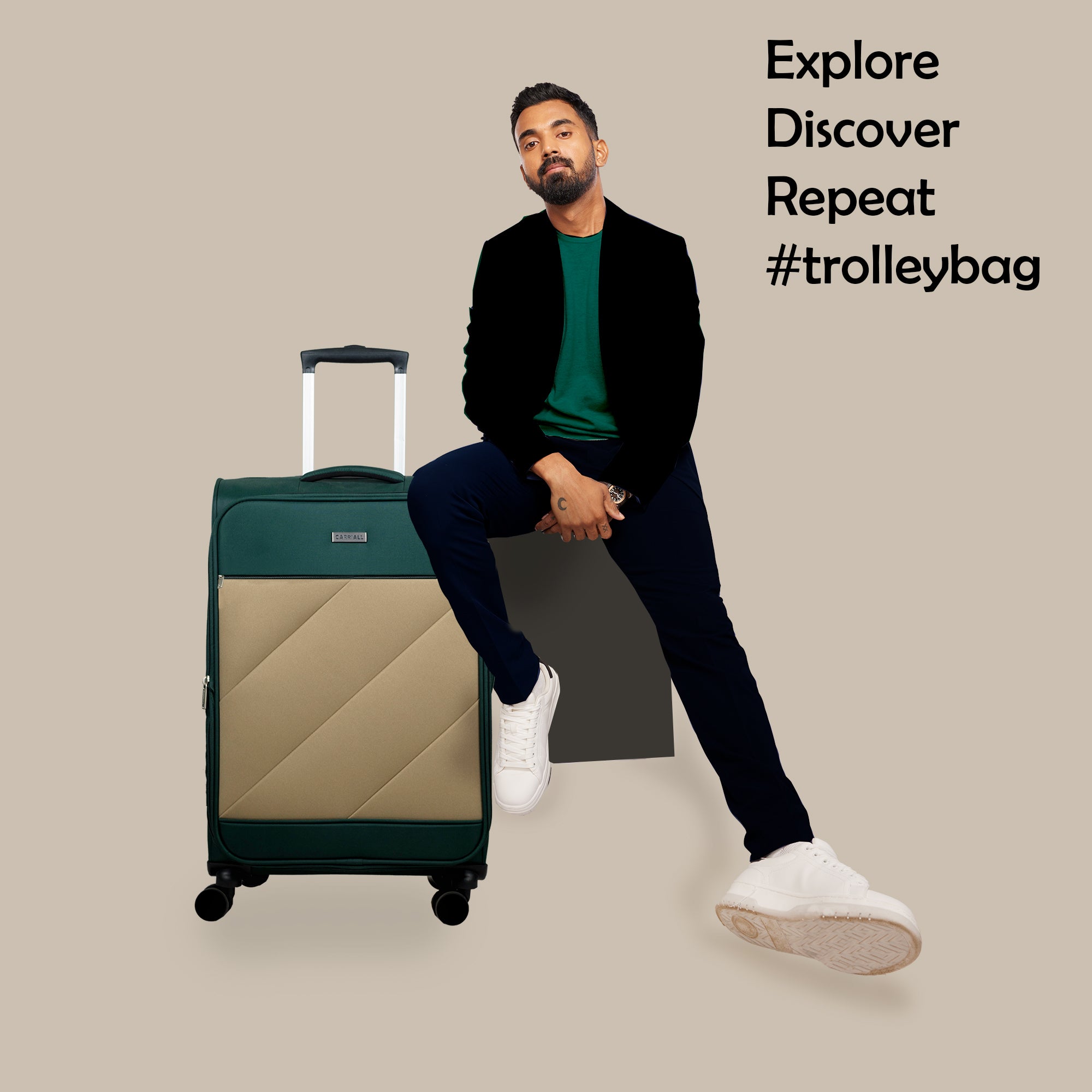 Groove Luggage set of 3 | Trolley luggage | Travel in style