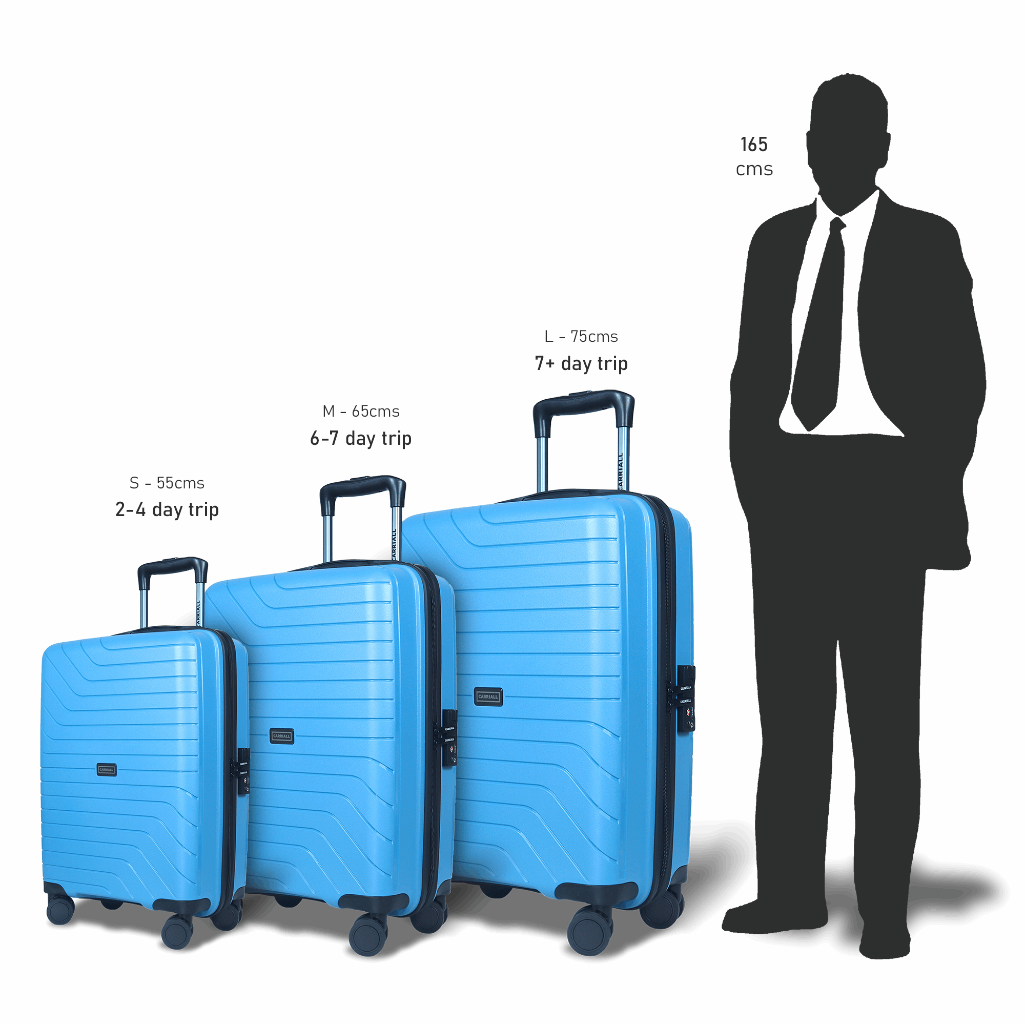 Luggage for 4 day trip on sale