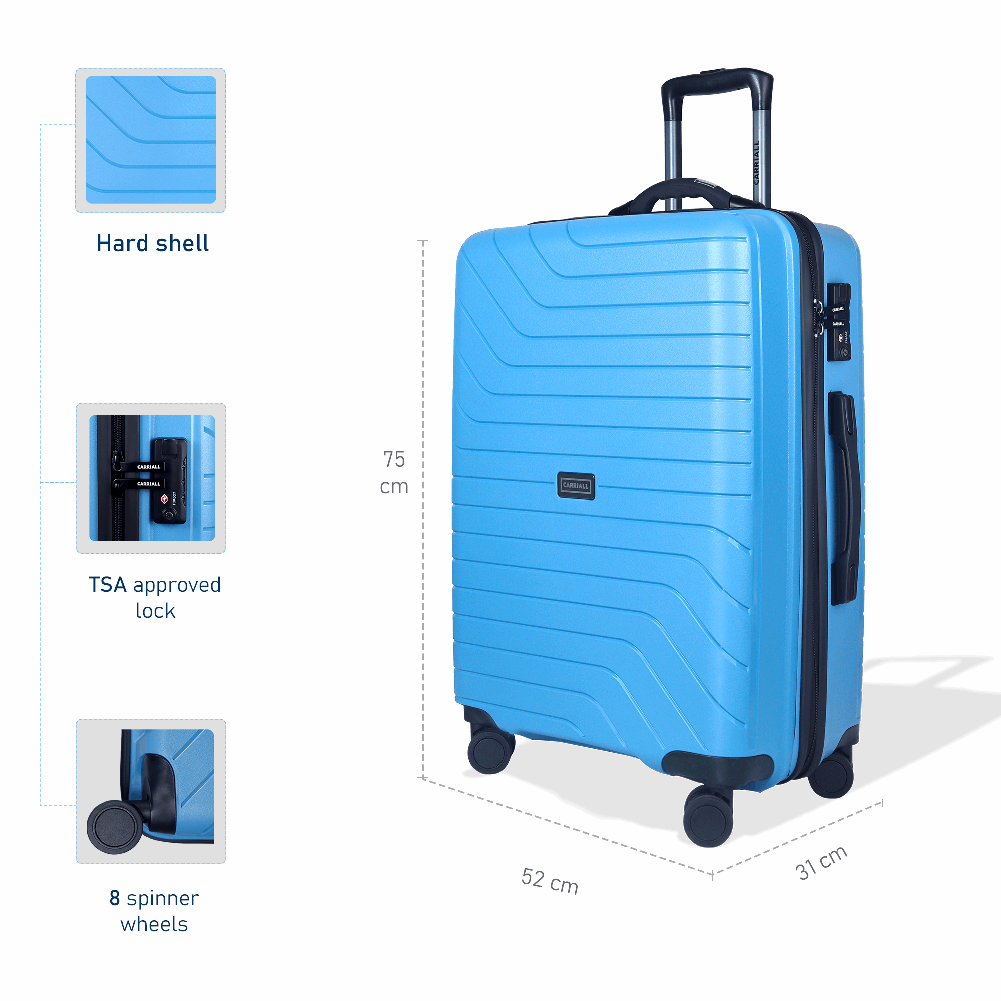 Groove Smart luggage