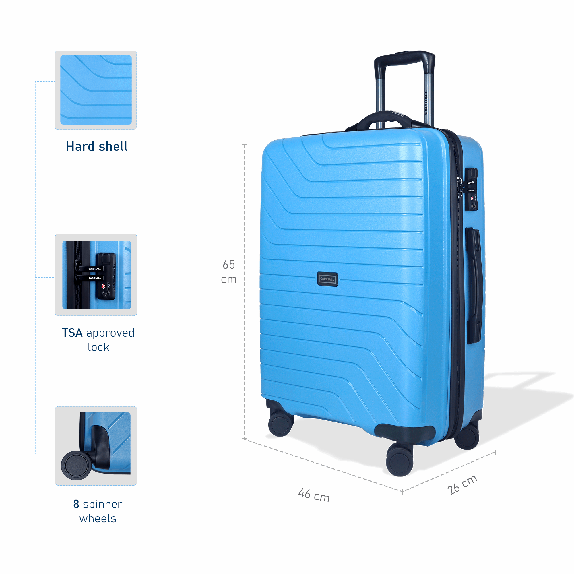 Groove Smart luggage