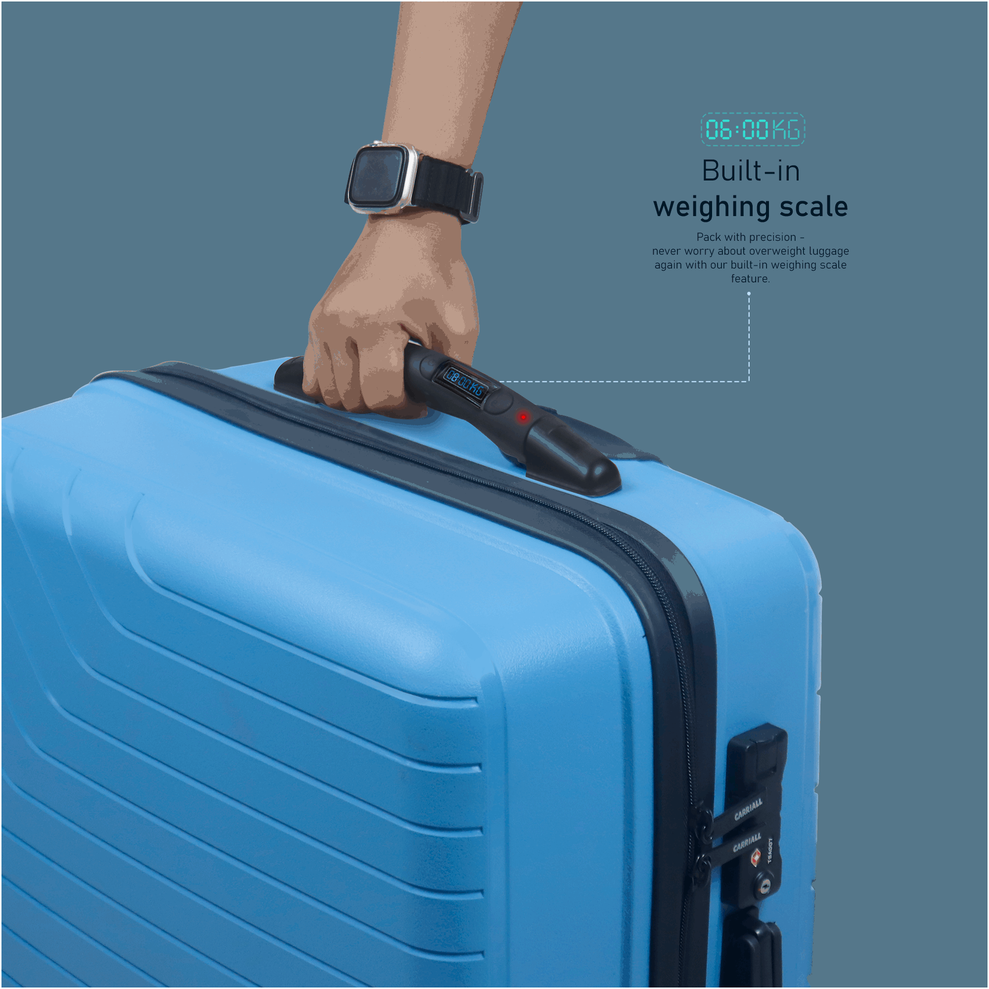 Smart discount travel suitcase