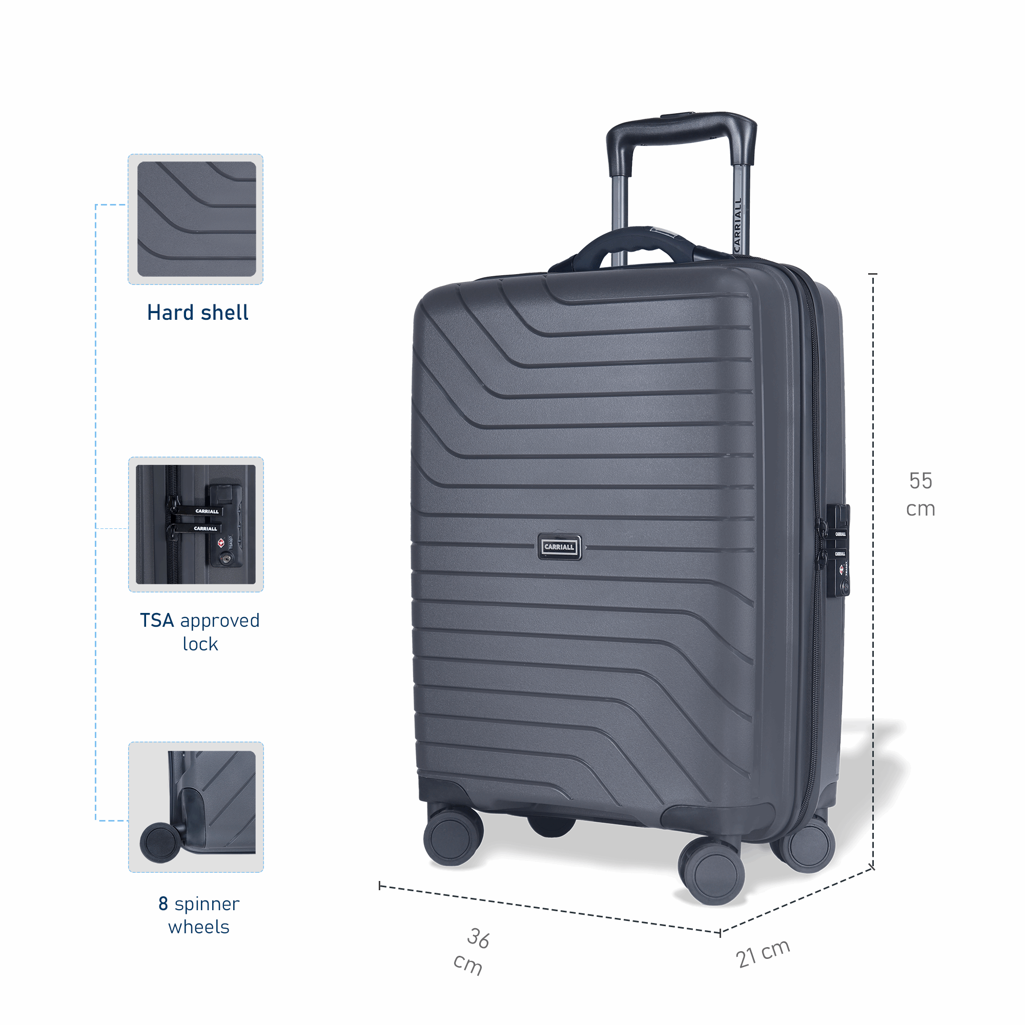 Groove Smart luggage